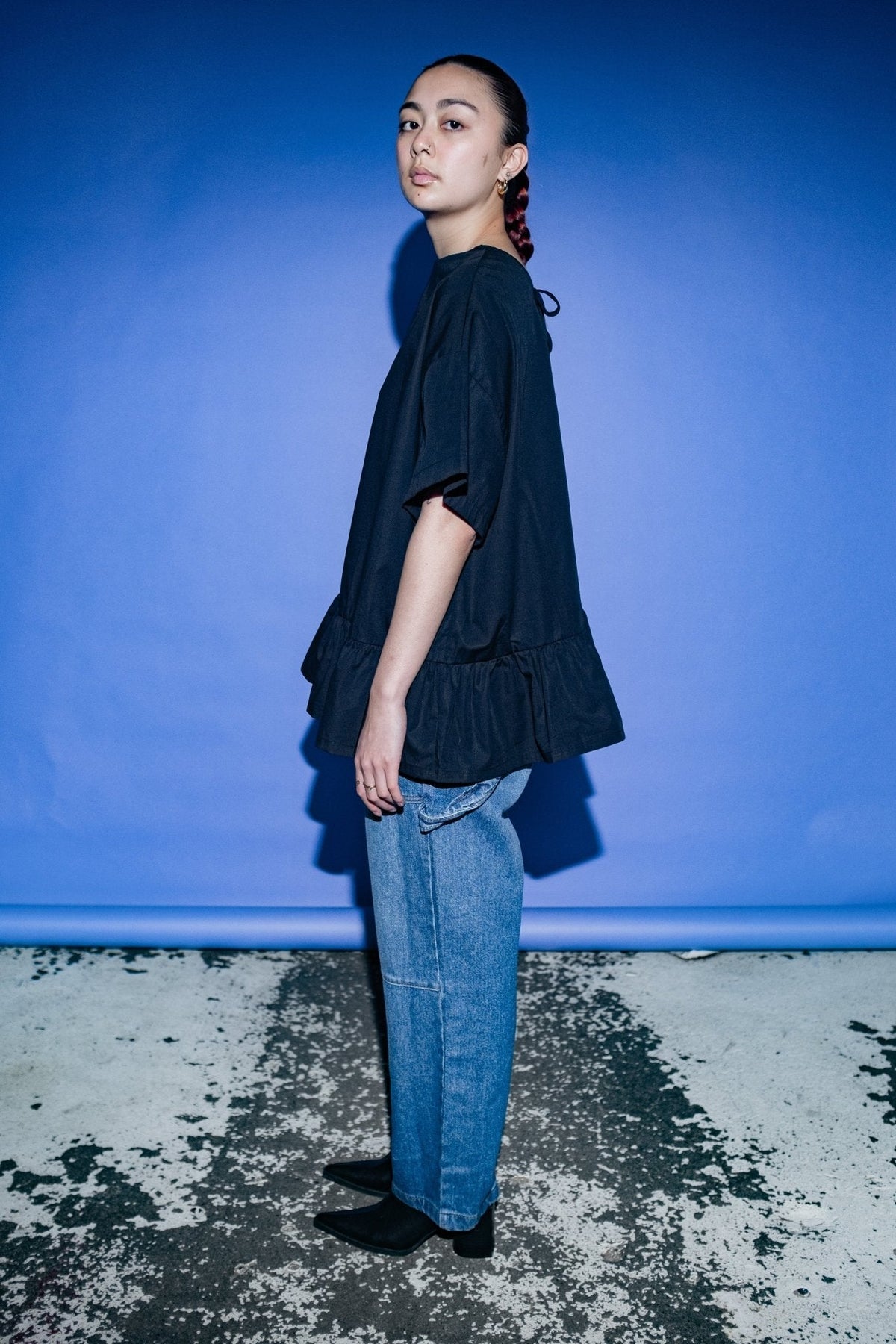 Evan Blouse in Black