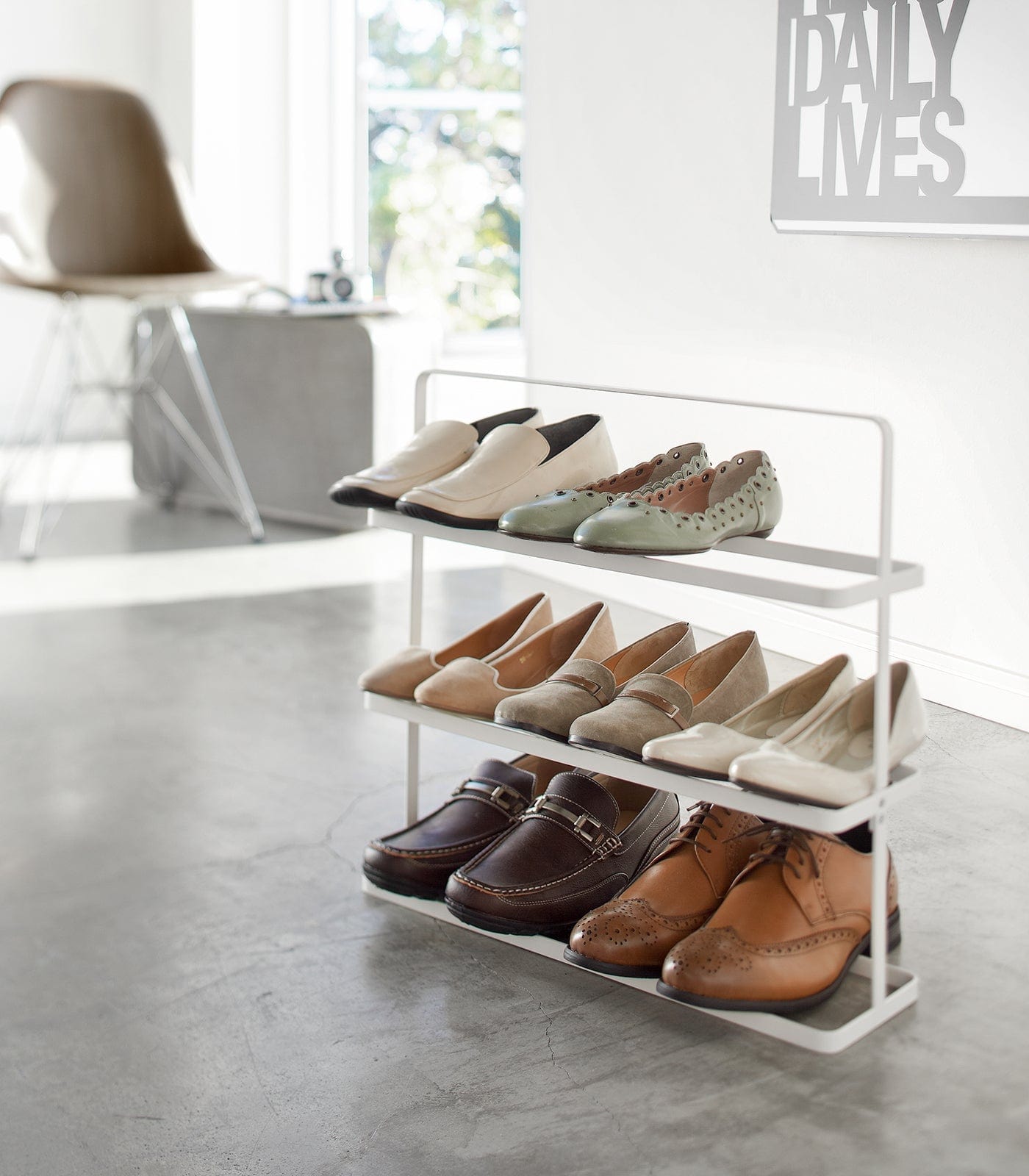 Shoe Rack (18" H)  - Steel
