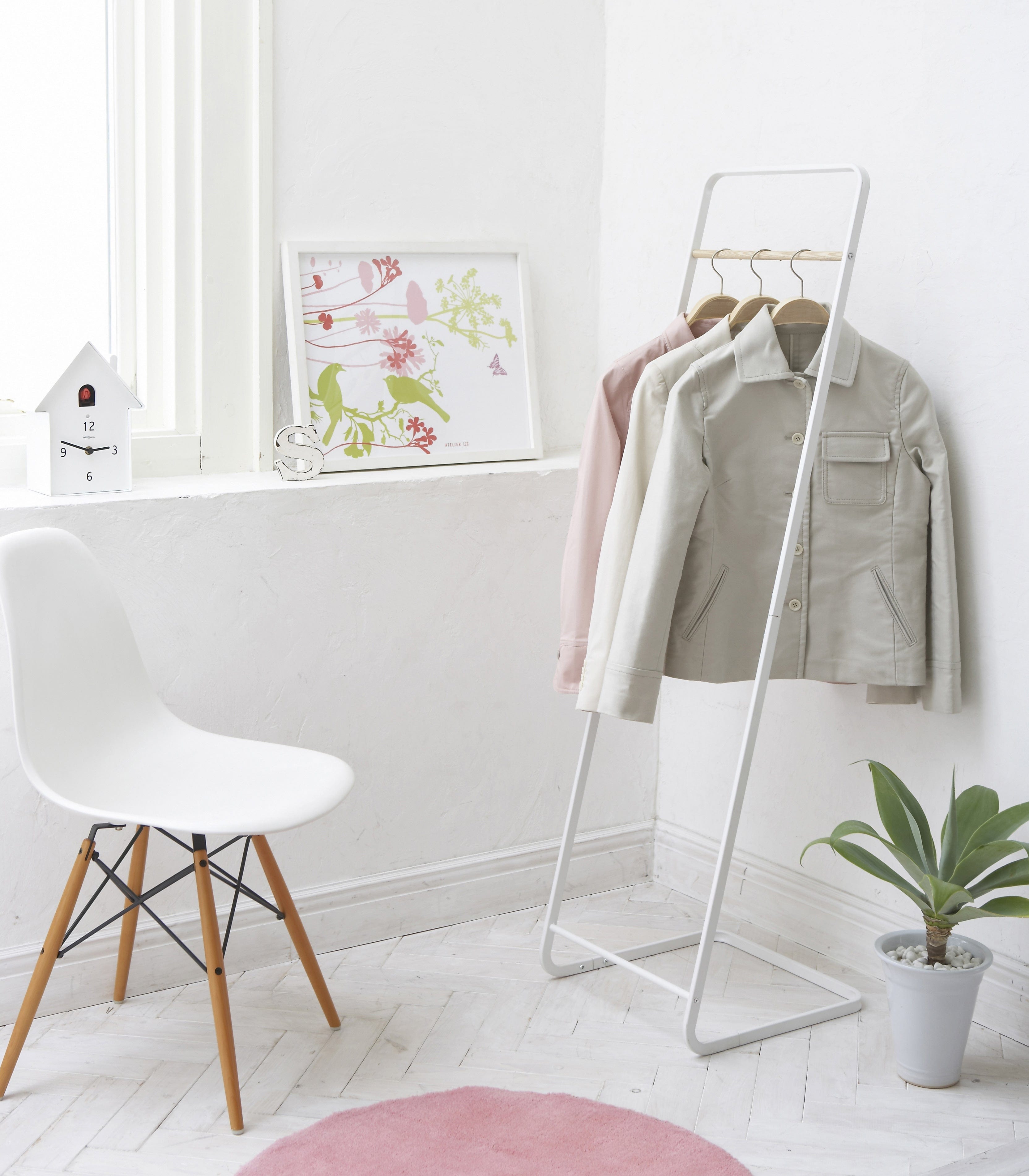 Coat Rack (55" H)  - Steel