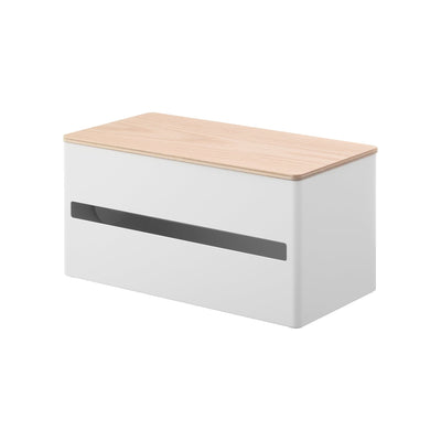 Paper Towel Dispenser - Steel + Wood