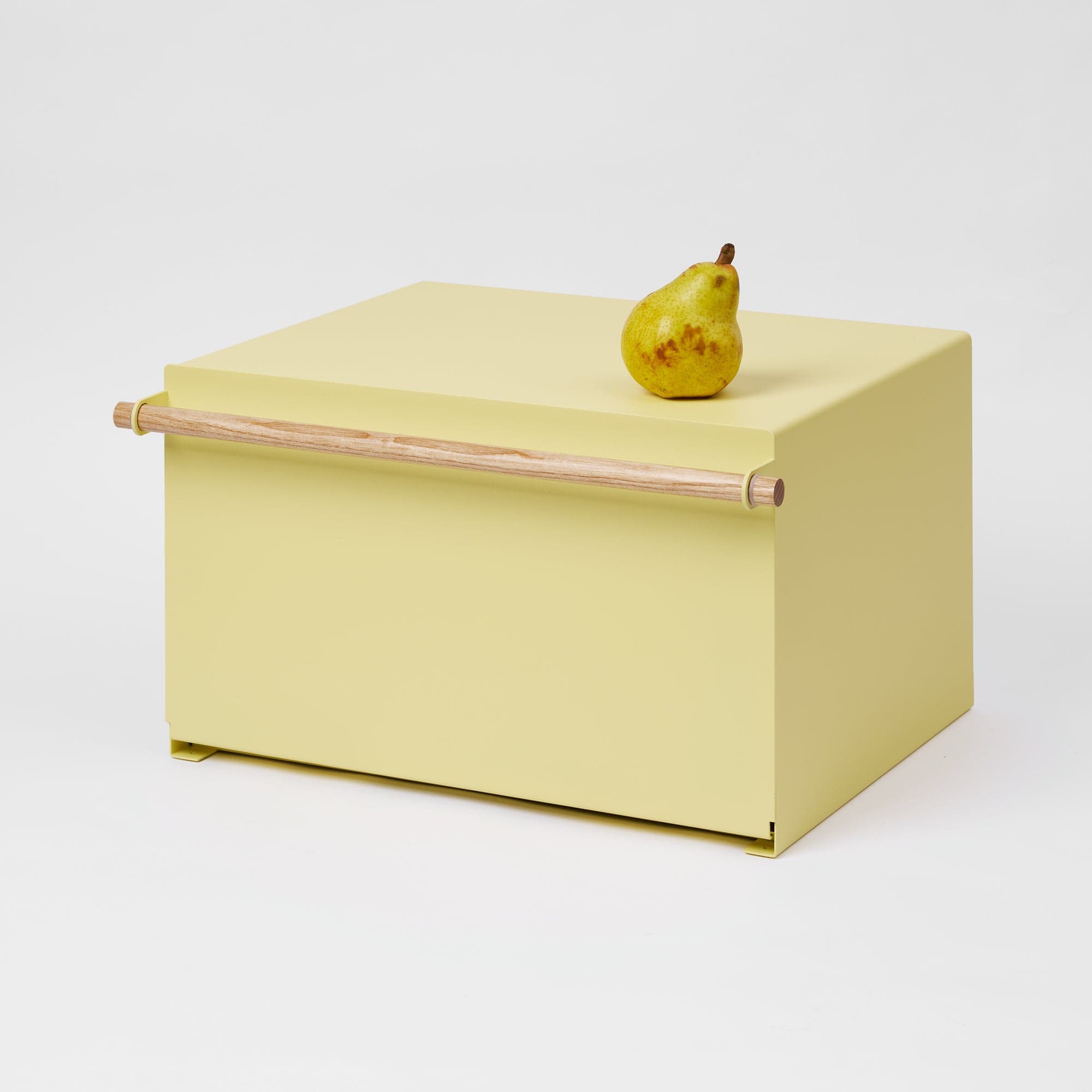 Bread Box - Steel + Wood