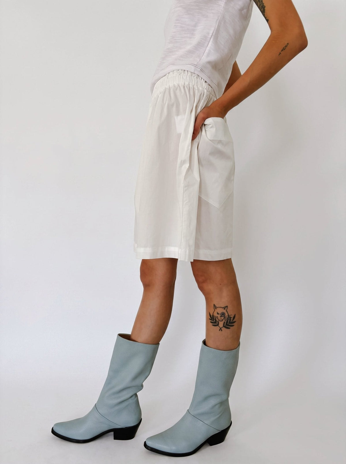 Karin Boxer Shorts in White