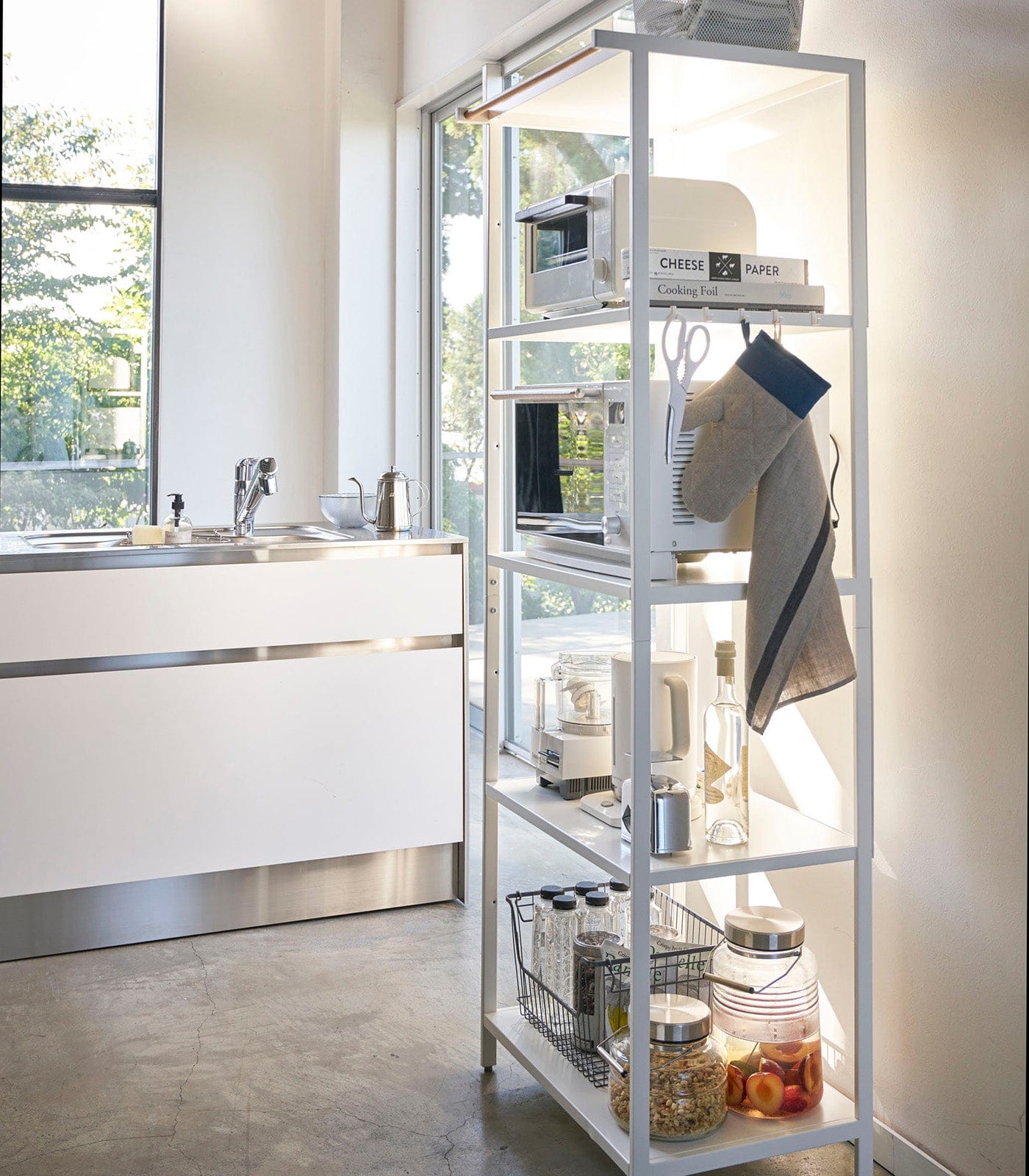 Storage Rack - 67-Inch (67" H)  - Steel