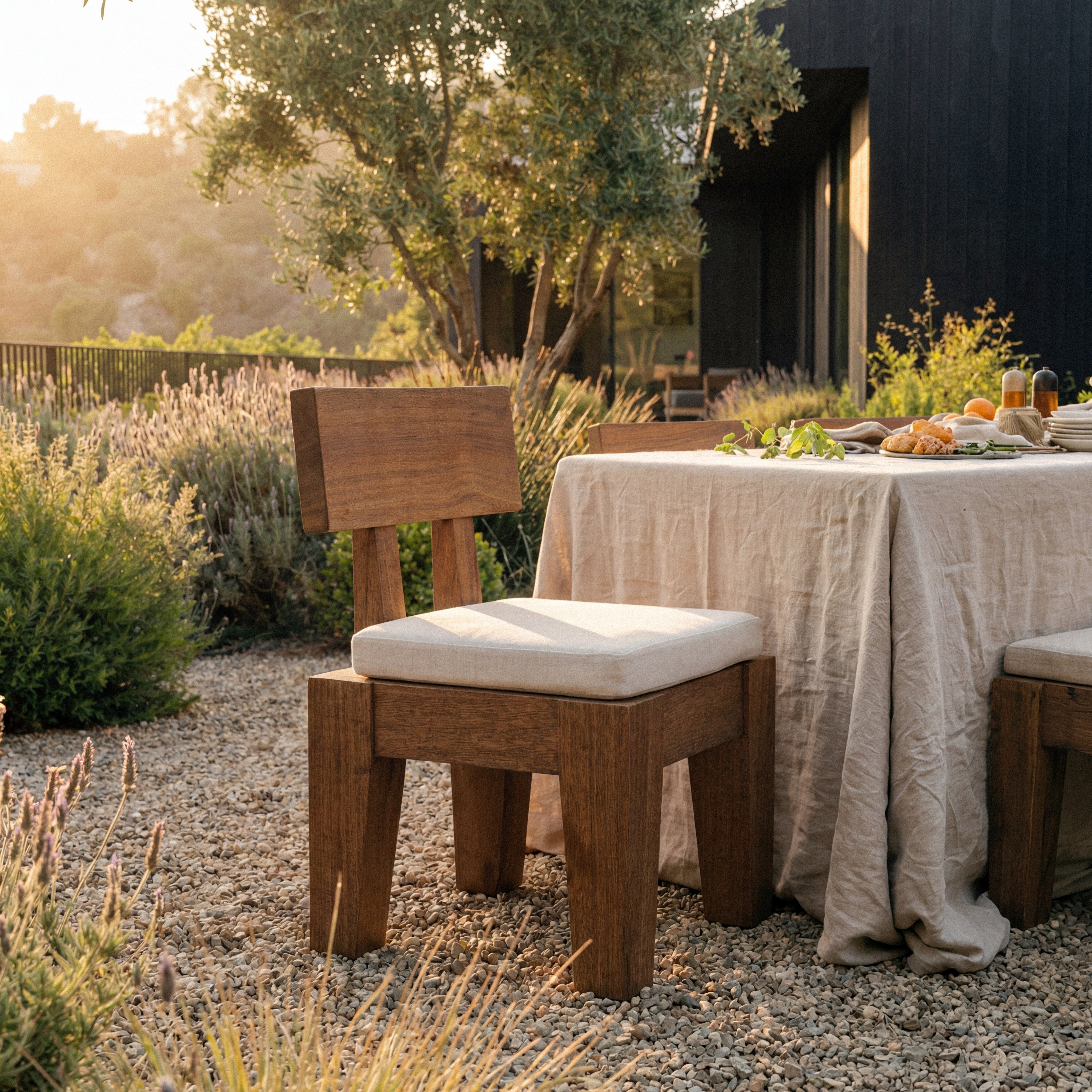 Oli Wood Chair - Armless by House of Leon