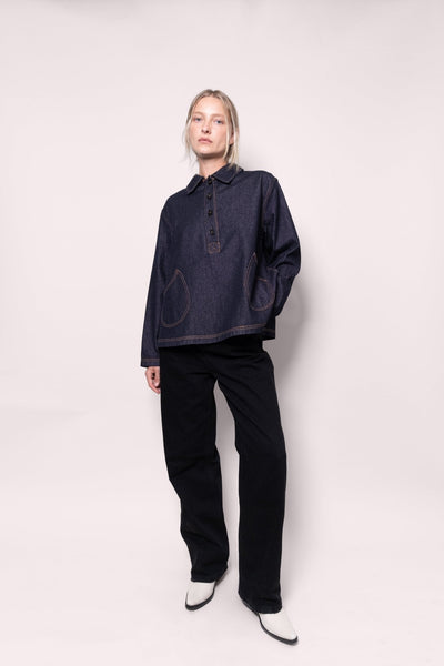 Ollie Denim in Dark Wash