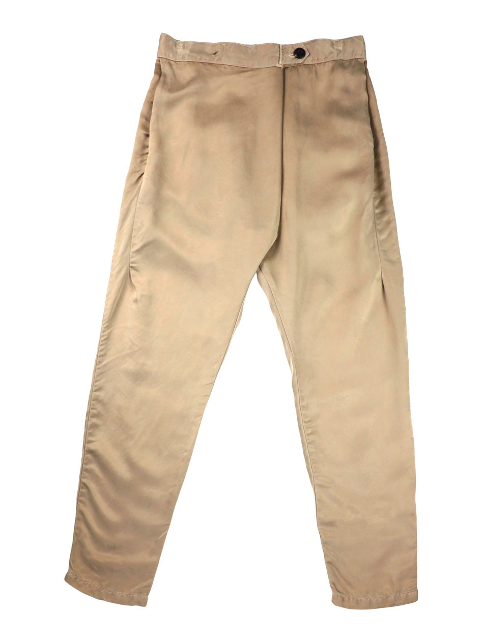 Front product view of tan Souk pants.