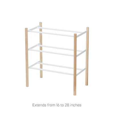 Expandable Shoe Rack (18" H)  - Steel
