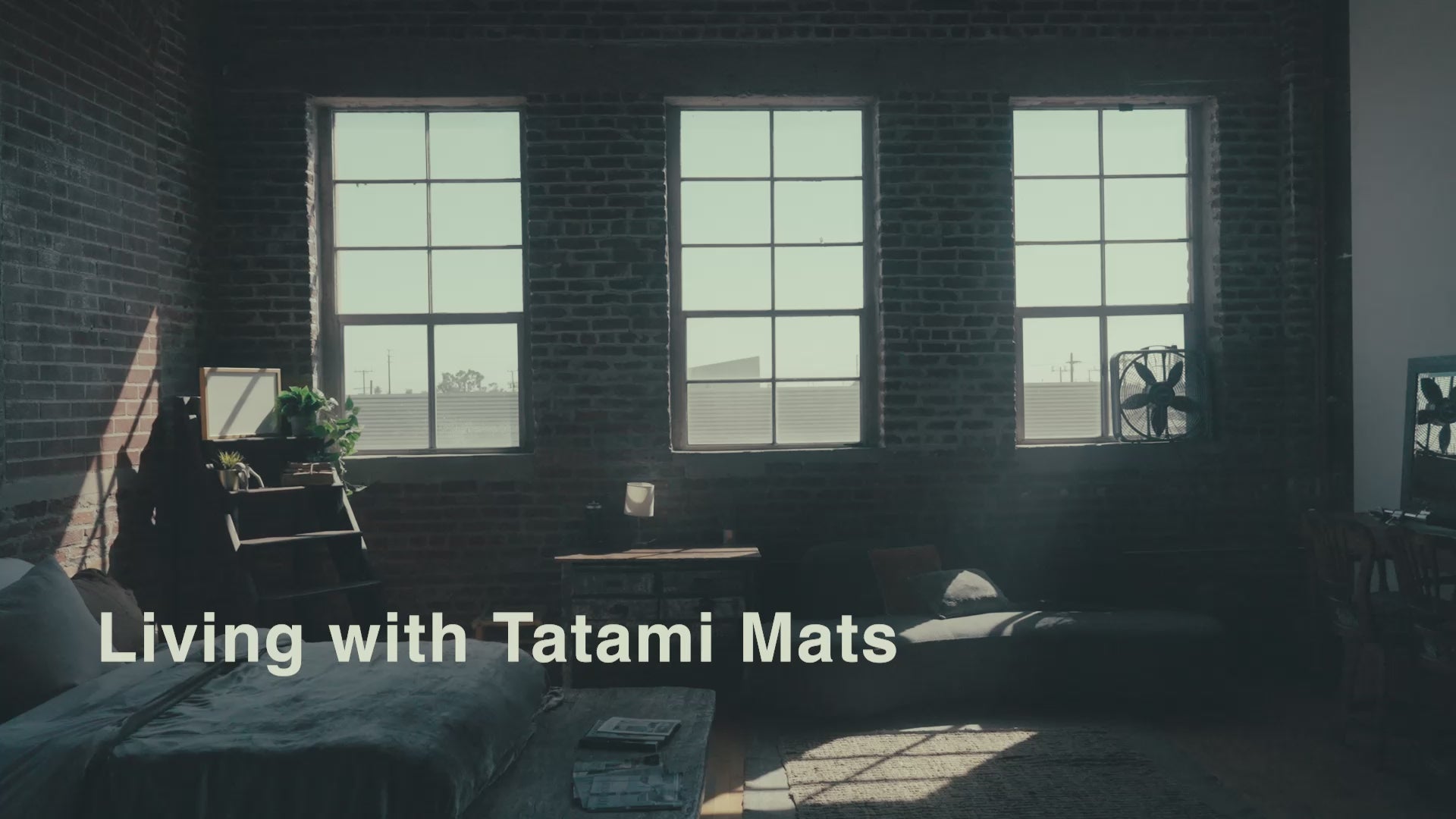 Load video: Living with Tatami Mats