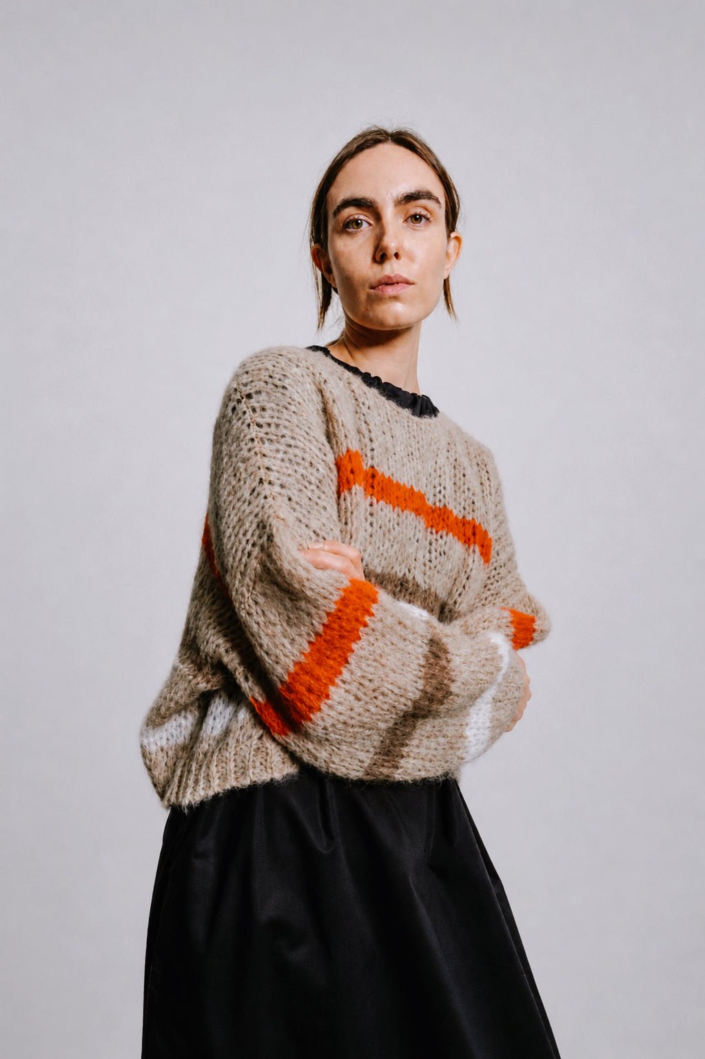 Sienna Knit Sweater in Stripe