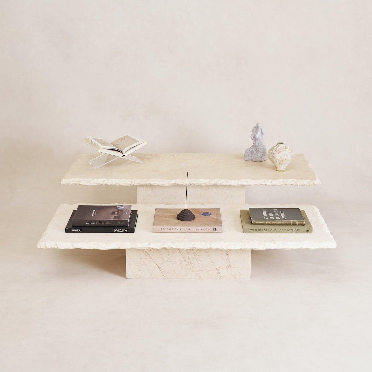 Sofita Marble Coffee Table - Low