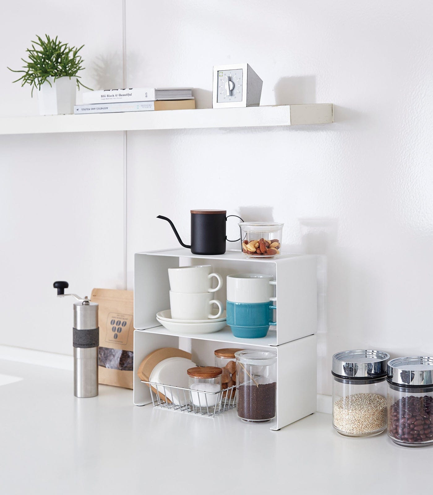 Stackable Countertop Shelf - Steel