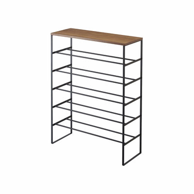 Six-Tier Shoe Rack (34" H)  - Steel