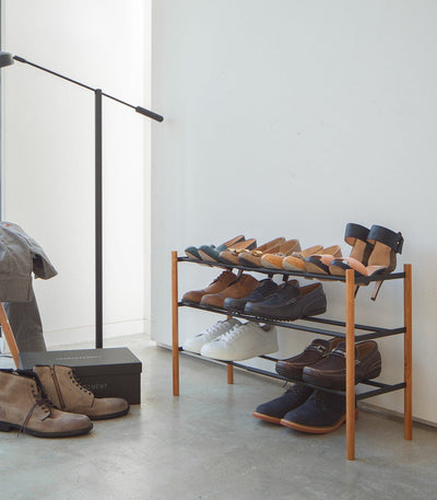 Expandable Shoe Rack (18" H)  - Steel