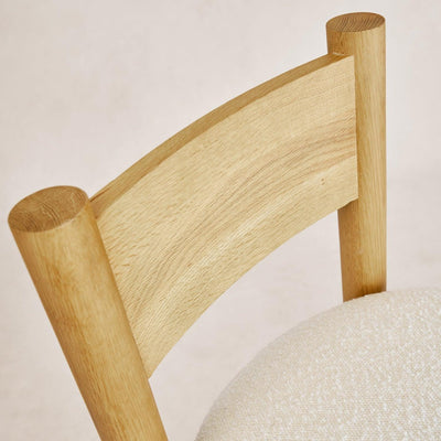 Teddy Dining Chair - White Oak