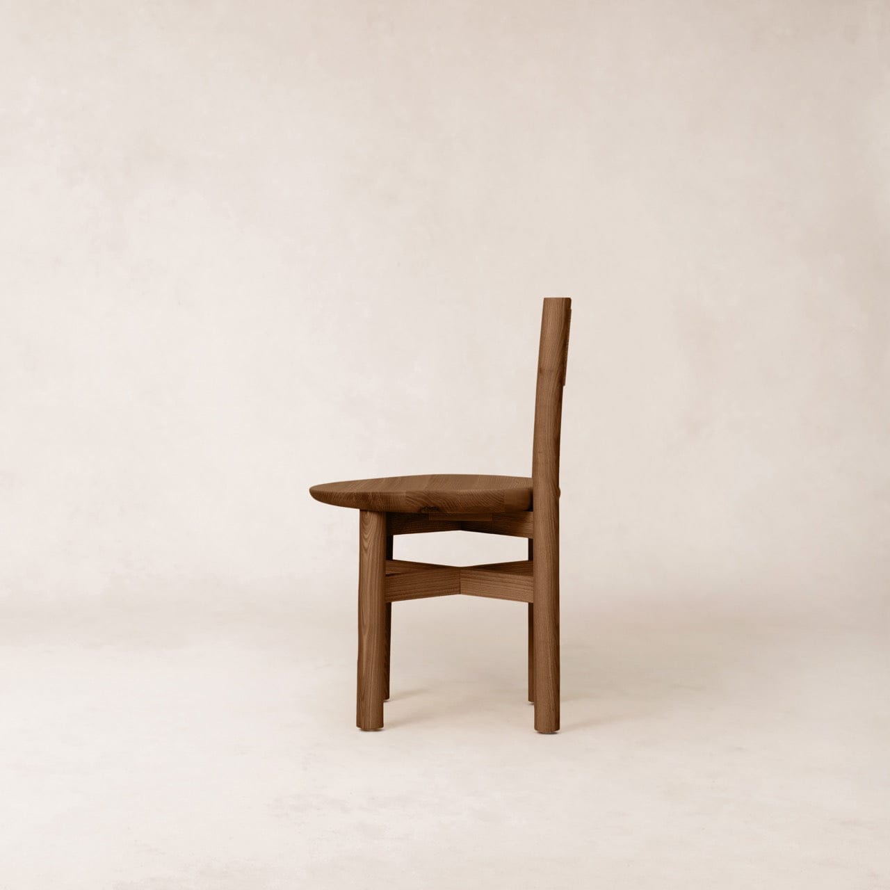 Teddy Wood Dining Chair - Mocha