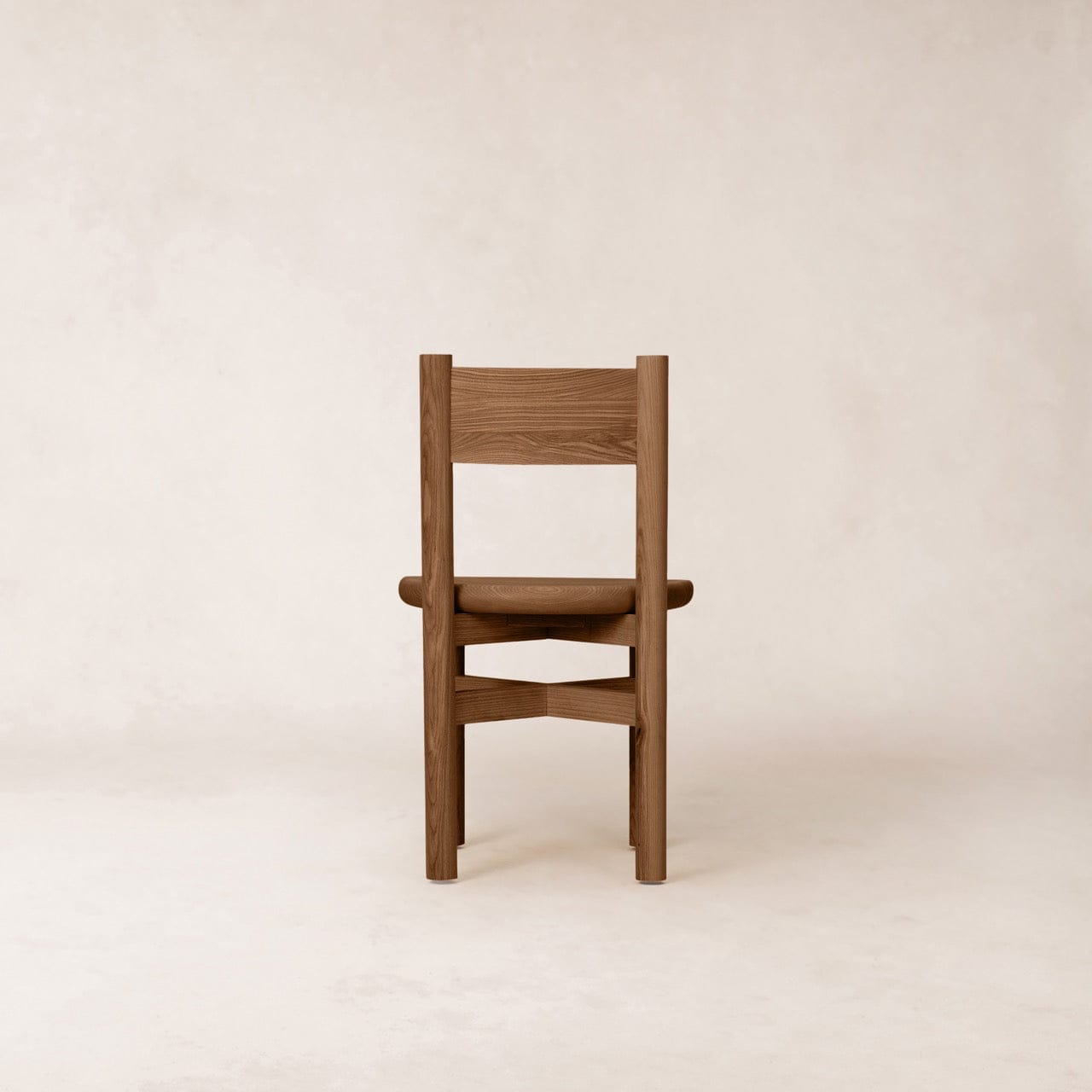 Teddy Wood Dining Chair - Mocha