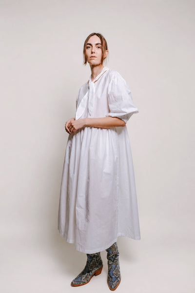Therise Dress in White