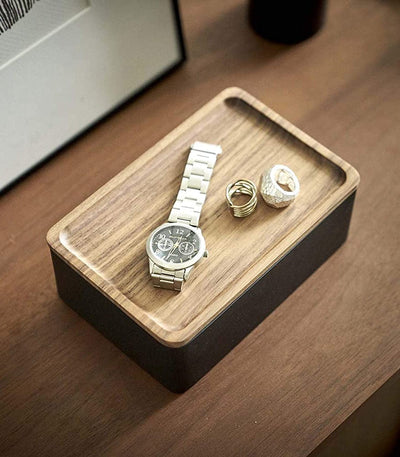 Accessory Box with Wooden Lid