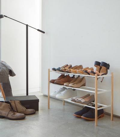 Expandable Shoe Rack (18" H)  - Steel
