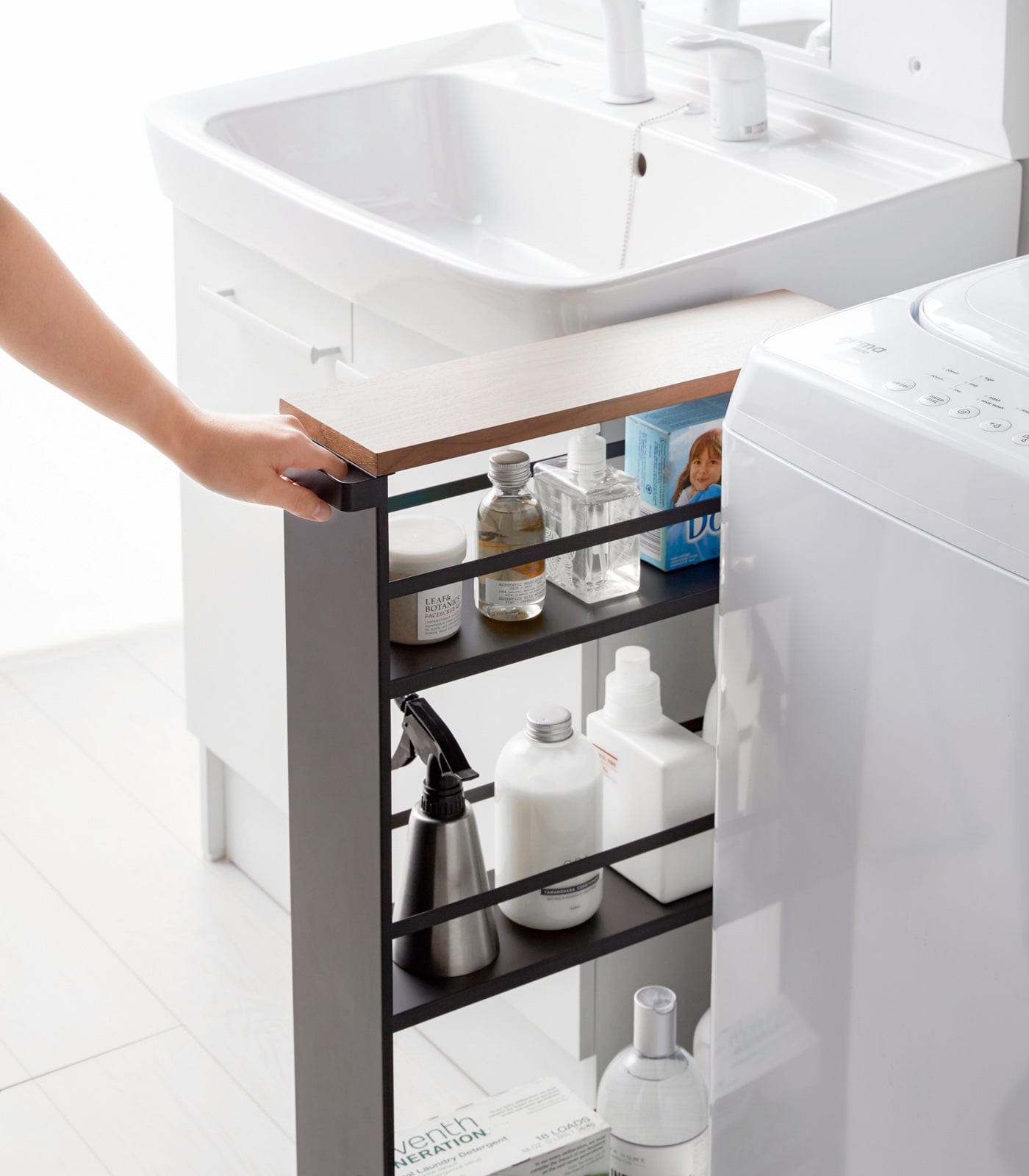 Slim Storage Cart (32" H)  - Steel