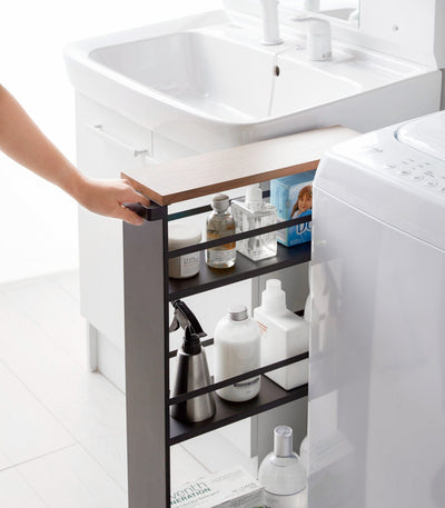 Slim Storage Cart (32" H)  - Steel